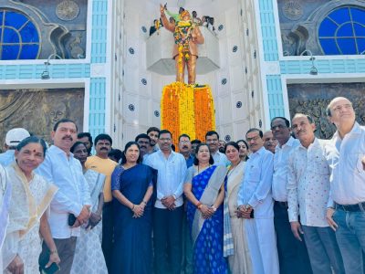 पिंपरीत भारतरत्न डॉ. बाबासाहेब आंबेडकर यांना विनम्र अभिवादन