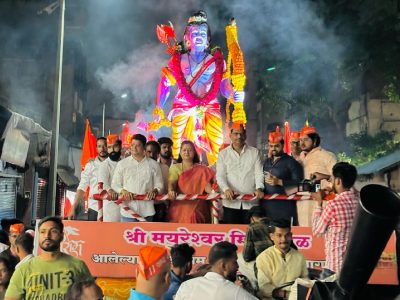 पिंपरी-चिंचवड मधील विविध मंडळ आयोजित शोभयात्रा