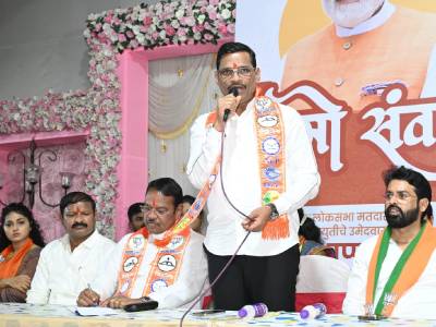 थेरगाव येथे नमो संवाद सभा