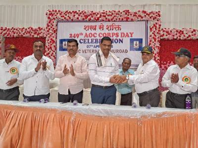 आर्मी ऑर्डनन्स कॉर्प्सचा २४९ वा स्थापना दिवस