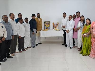 भारतीय जनता पक्ष नेते स्व. गोपीनाथराव मुंडे यांच्या जयंती निमित्ताने अभिवादन