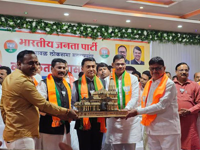 मावळ लोकसभा मतदारसंघाच्या कोअर कमिटीची रायगड जिल्ह्यातील कर्जतमध्ये बैठक