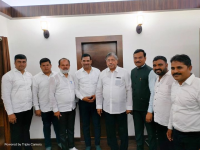 धन्यवाद दादा तुमचे मार्गदर्शन आणि आशिर्वाद माझ्या सारख्या सामान्य कार्यकर्त्याला वेळोवेळी प्रेरणा देणाऱ्या असतात