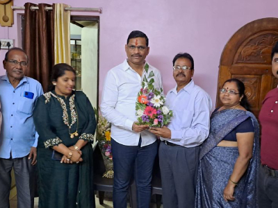  पिंपरी-चिंचवड भारतीय जनता पार्टीचा निष्ठावंत कार्यकर्ता म्हणून सन १९९० पासून कार्यरत असलेले श्री. रविंद्र नांदूरकर यांची निवासस्थानी भेट