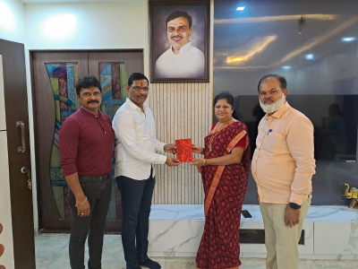 पिंपरी-चिंचवड भारतीय जनता पार्टीचे माजी शहराध्यक्ष दिवंगत अंकुशराव लांडगे यांच्या निवासस्थानी आज भेट दिली