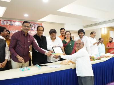 पिंपरी-चिंचवड शहर भारतीय जनता पार्टी व्यापारी आघाडीचा मेळावा व हस्ते नियुक्तीपत्र