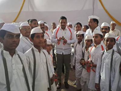 काळेवाडीत जगद्गुरु संत तुकाराम बीज सोहळ्यात टाळ मृदूंगात झालो दंग